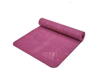 Adidas 5mm Premium Camo Yoga Mat - Berry