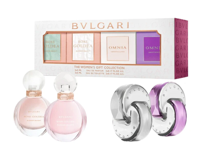 Bvlgari for Women 4-Piece Mini Perfume Gift Set