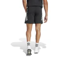 Adidas Men's Future Icons 3-Stripes Shorts - Black