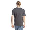 Adidas Men's Essentials Single Jersey Big Logo Tee / T-Shirt / Tshirt - Solid Grey