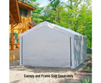 Samland ENCLOSURE KIT FOR PORTABLE SINGLE CARPORT 10FT X 20FT