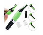 Personal Hair Trimmer Groomer Nose Ear Eyebrows Neck Hair Remover Shaver Light