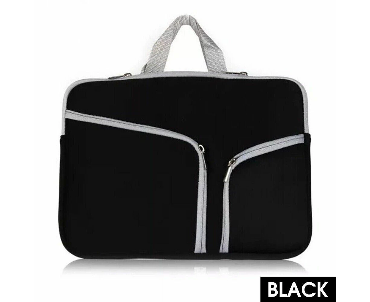 Laptop Sleeve Case Carry Bag for Macbook Pro/Air Dell Sony 15 inch -Black