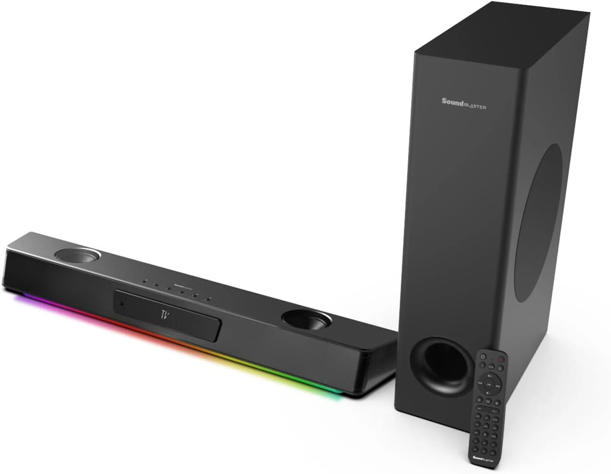 Creative Katana V2X Gaming Soundbar with Subwoofer Black