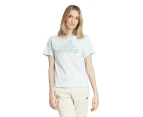 Adidas Women's Animal Graphic Tee / T-Shirt / Tshirt - Halo Mint