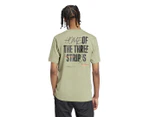 Adidas Men's Brand Love Signature Graphic Tee / T-Shirt / Tshirt - Tent Green