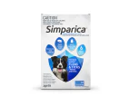 Simparica for Medium Dogs 10.1 to 20 Kg (Blue) 3 Chews