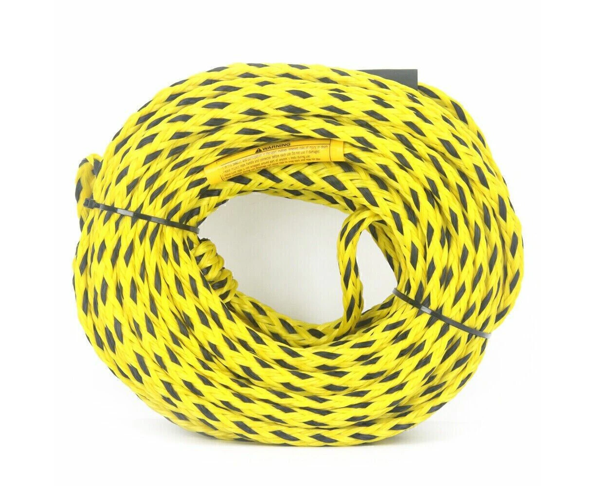 1-6 Riders Boat Tube Towable Rope Water Ski Tube Rope 60FT Tow Rope Heavy Duty