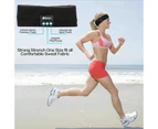 Wireless Bluetooth 5.0 Stereo Headband Sleep Sport Music Black