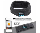 Wireless Bluetooth 5.0 Stereo Headband Sleep Sport Music Black