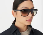 Ray-Ban Boyfriend RB4147 Sunglasses - Black/Grey