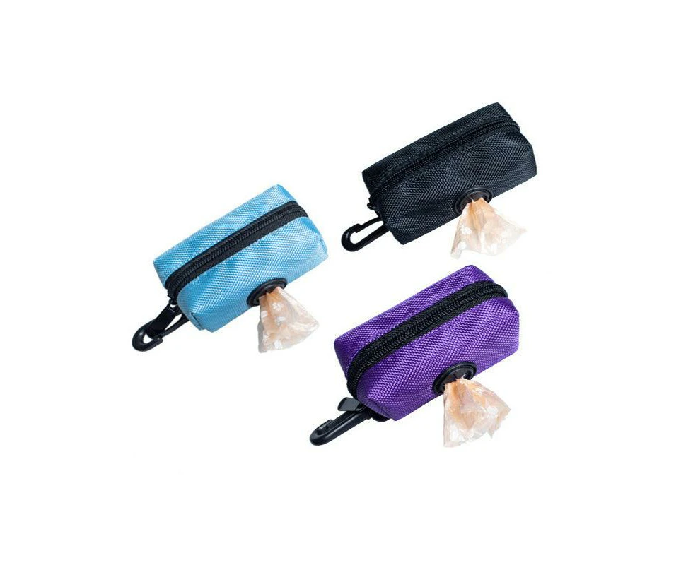 Dog Poop Bag Holder Pet Puppy Garbage Waste Pick Up Bags Dispenser Pouch Outdoor