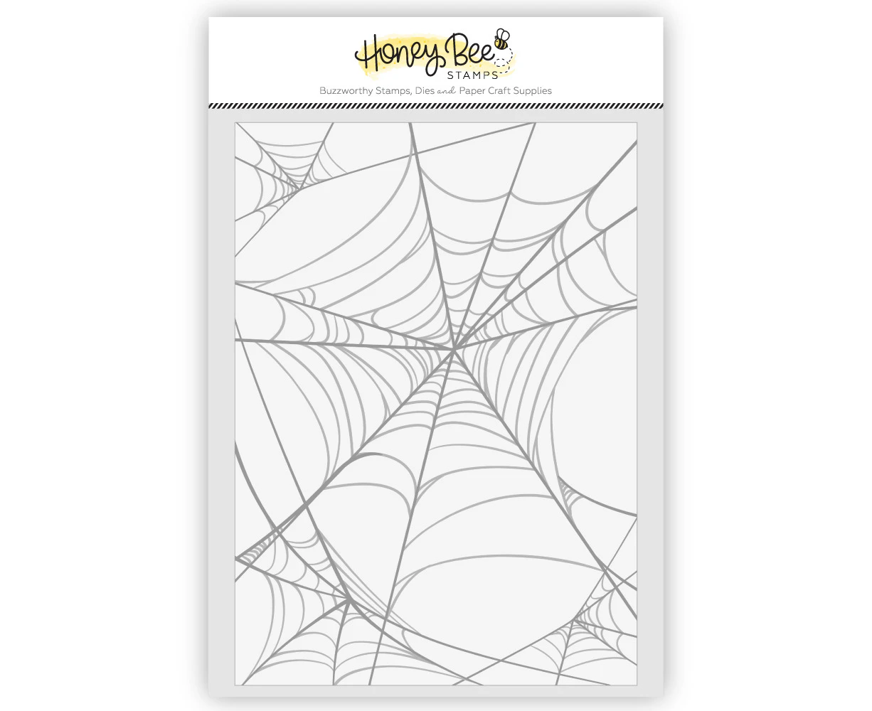 Honey Bee Tangled Web - 3D Embossing Folder