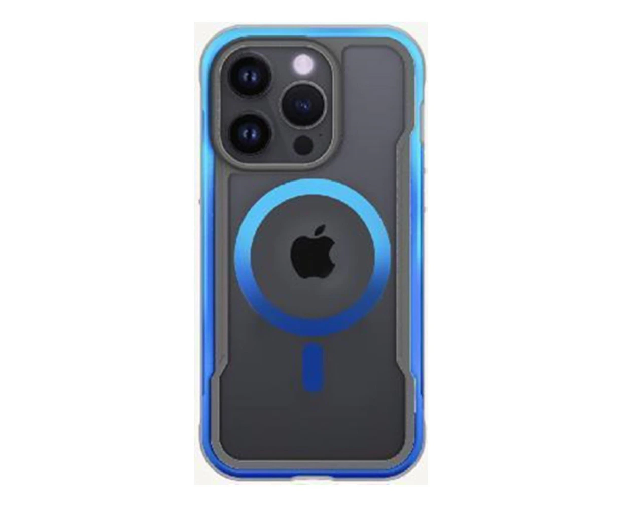 X-Doria Raptic Shield 2.0 MagSafe Case Phone Cover For Apple iPhone 16 Blue