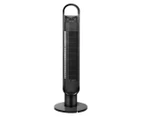 Spector Portable Bladeless Tower Fan 100cm Oscillating Remote Control LED Touch