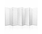 Room Divider Screen Wood Timber Dividers Fold Stand Wide White 8 Panel