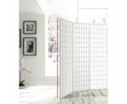 Room Divider Screen Wood Timber Dividers Fold Stand Wide White 8 Panel