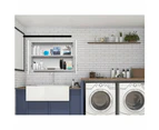 Wall Cabinet Storage Bathroom Kitchen Bedroom Cupboard Organiser White