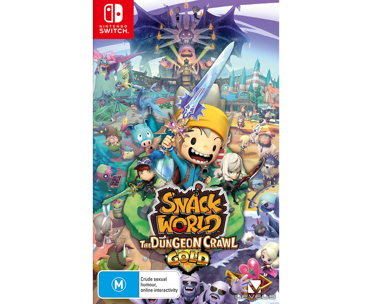 Snack World The Dungeon Crawl Gold (Switch) Refurbished - Refurbished Grade B