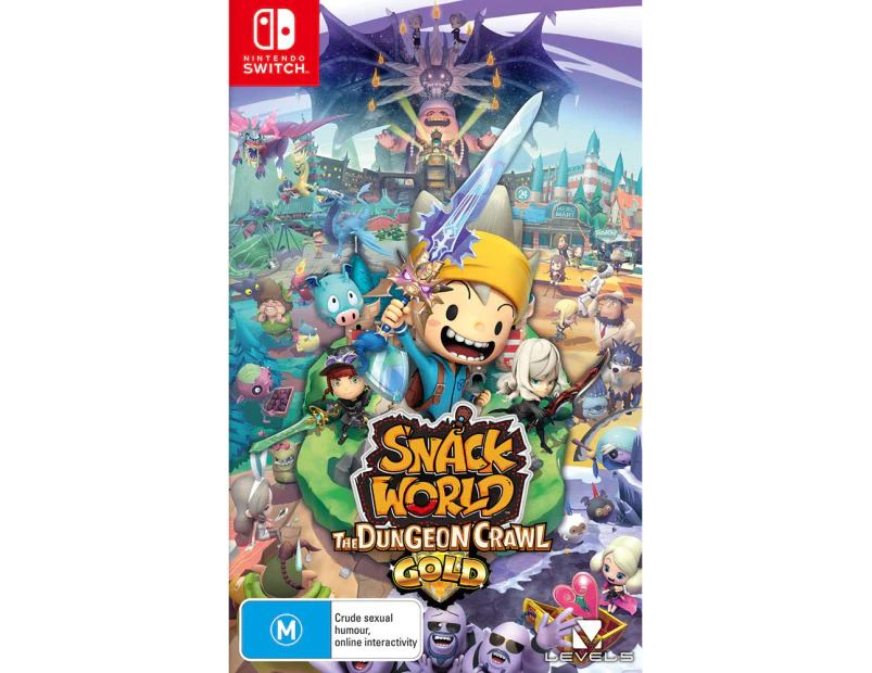 Snack World The Dungeon Crawl Gold (Switch) Refurbished - Refurbished Grade B