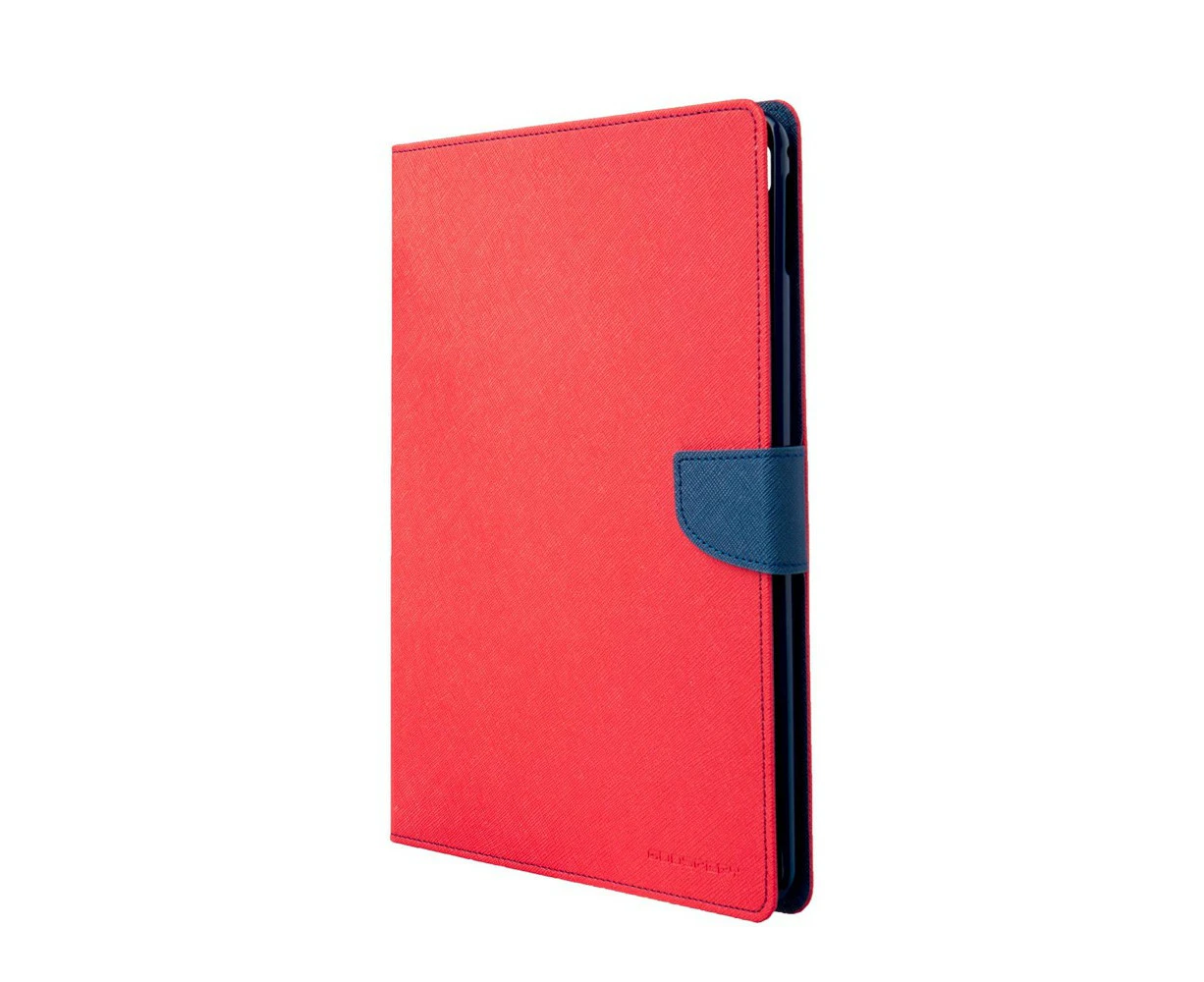 Mercury Fancy Diary Cover Case for iPad 10.2 Red+Navy