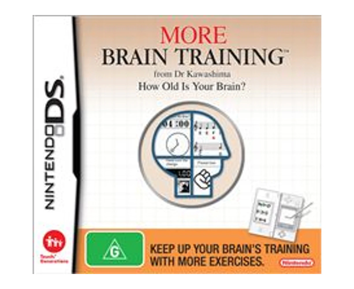 Dr Kawashima's More Brain Training (DS) Refurbished - Refurbished Grade B