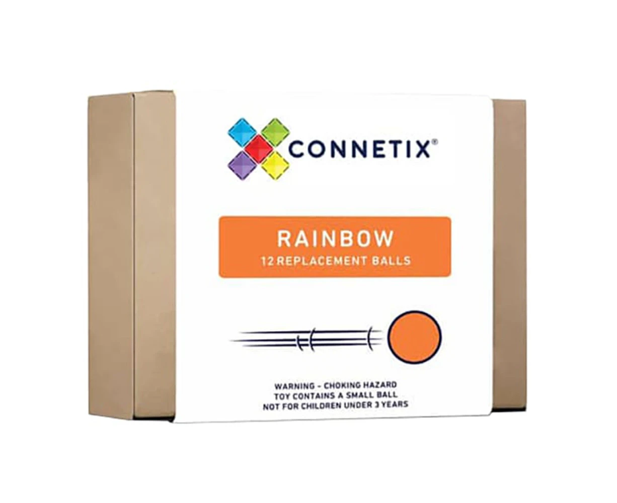 Connetix 12 Piece Rainbow Ball Pack