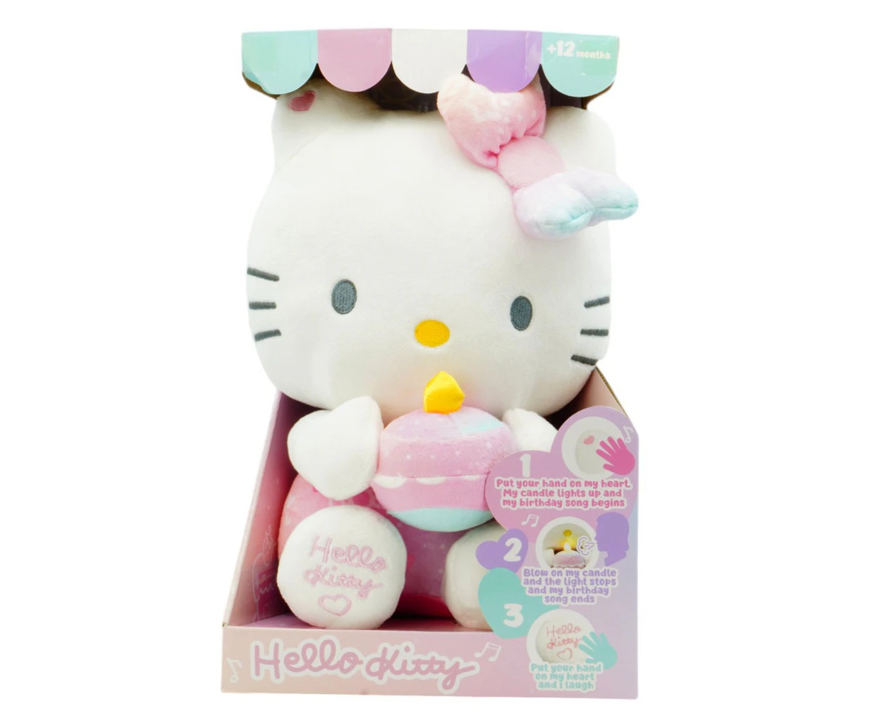 Sanrio Hello Kitty 50th Anniversary Birthday Musical 26cm Plush