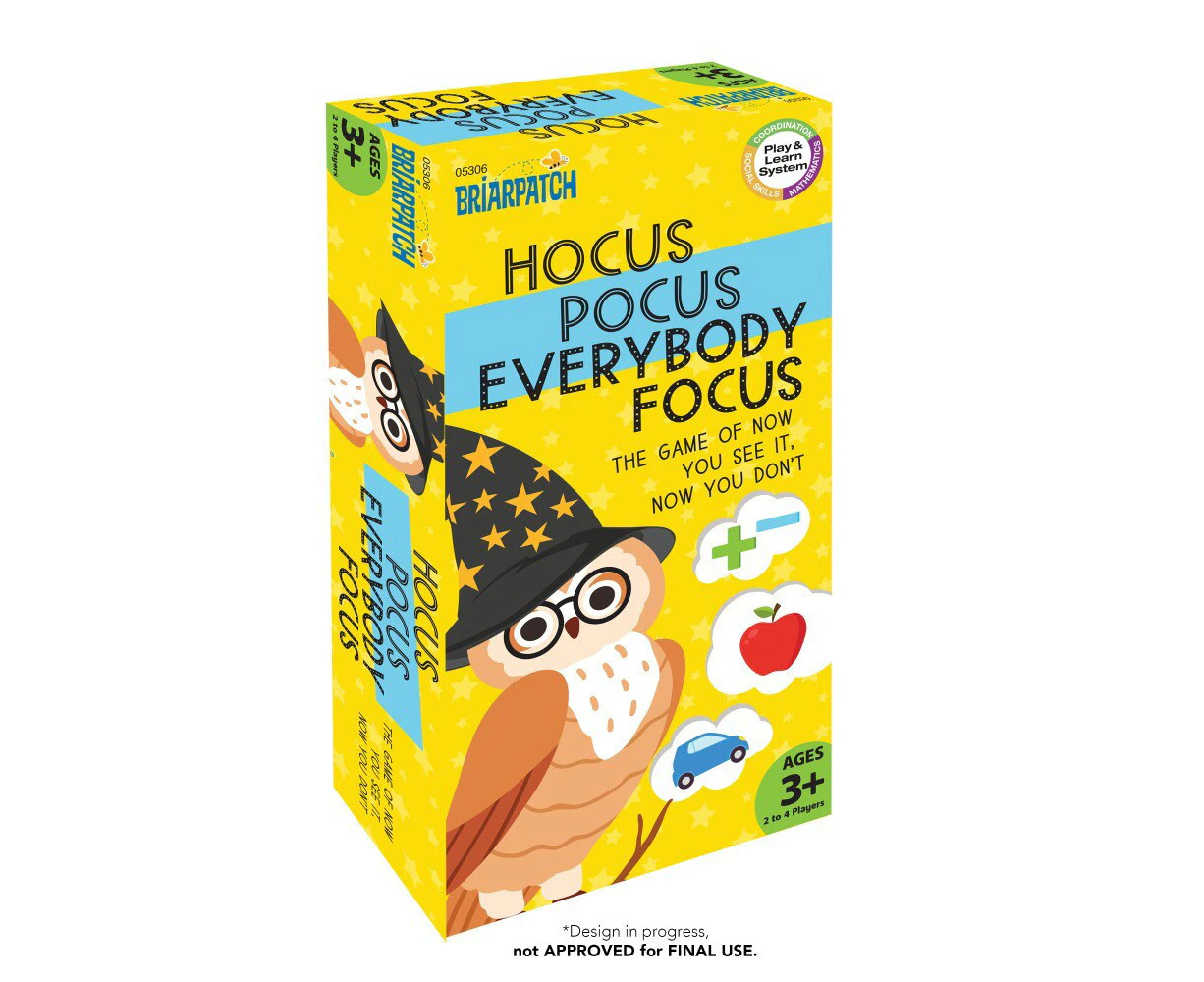 Briarpatch Hocus Pocus Everybody Focus Kids/Child Fun Educational Play Toy 3+