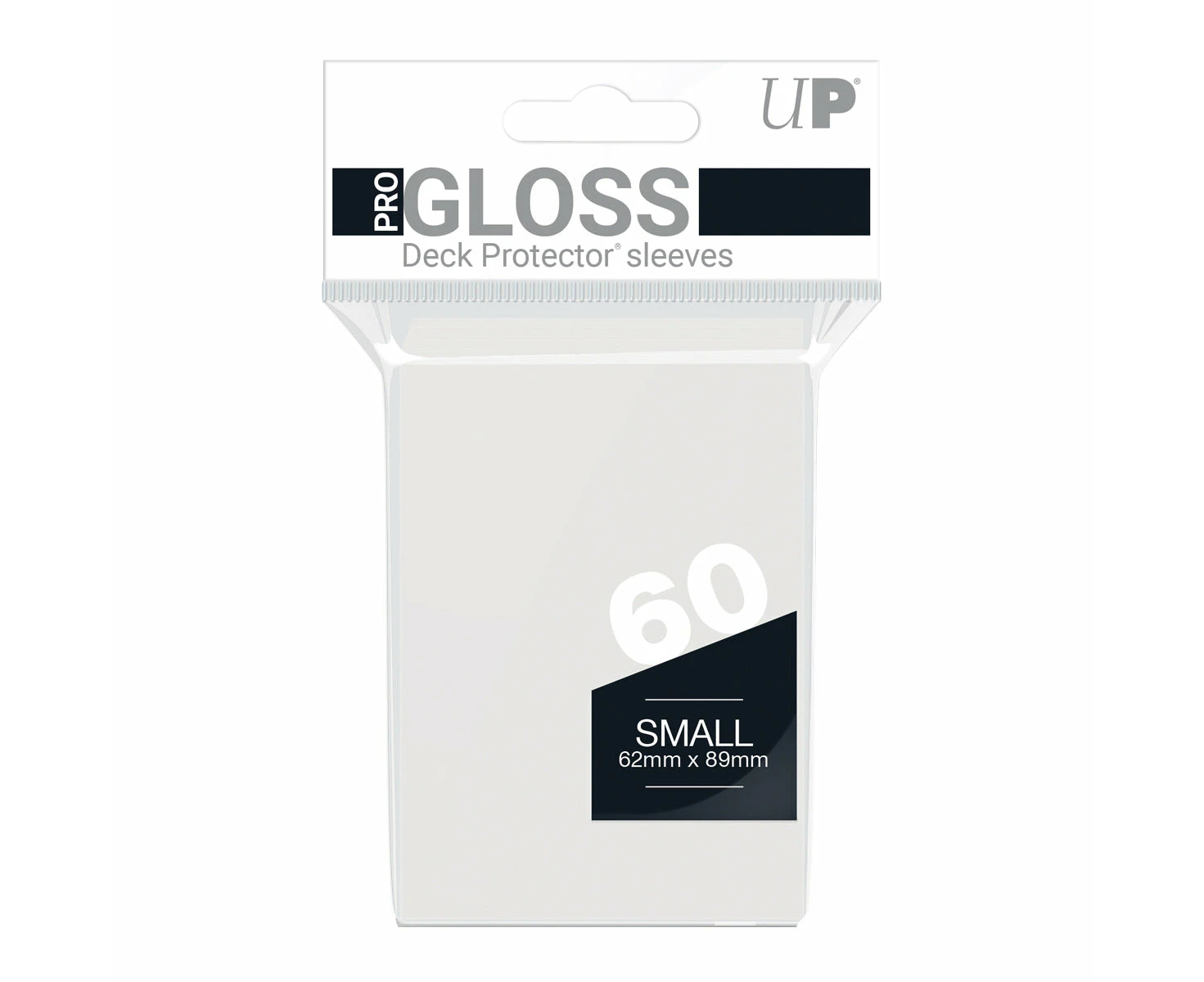 Ultra Pro: PRO-Gloss 60ct Small Deck ProtectorA(R) sleeves: Clear