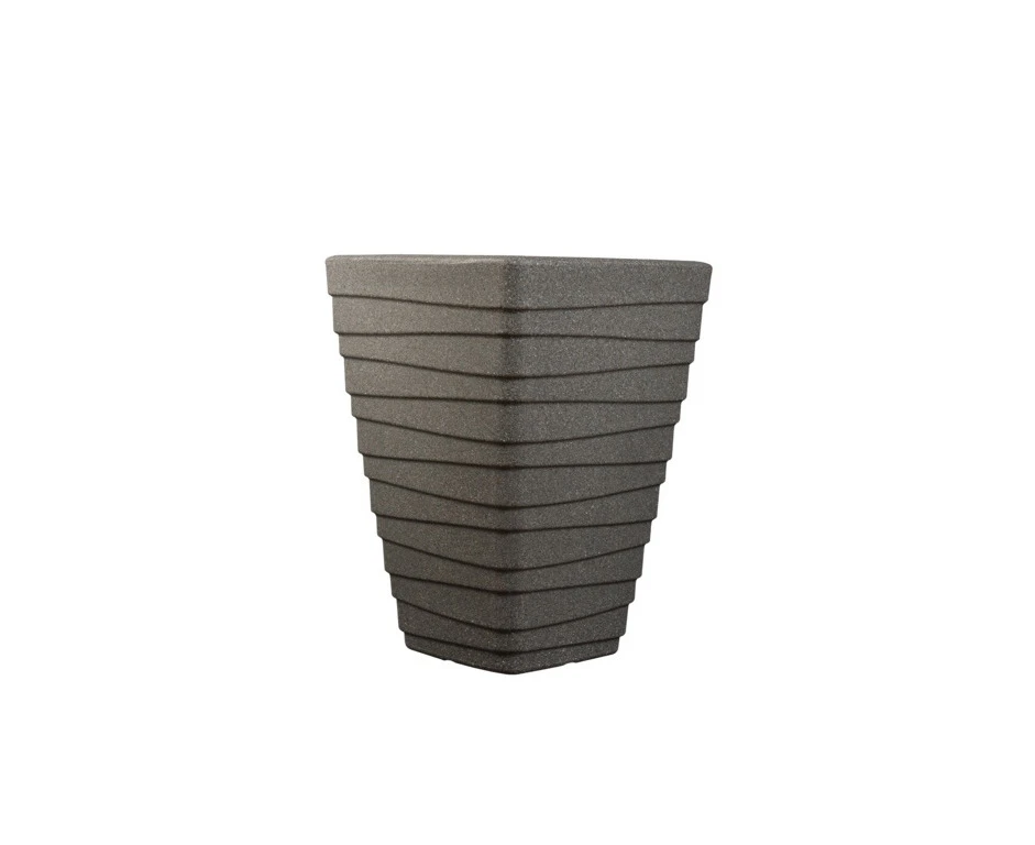 Sankey Tall Square Trojan Planter (Grey) - ST6524