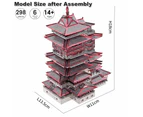 Piececool Metal Model Kits - Model Kit -Yuewang Tower - Building Kit- 3D Puzzle - Hobby Kit