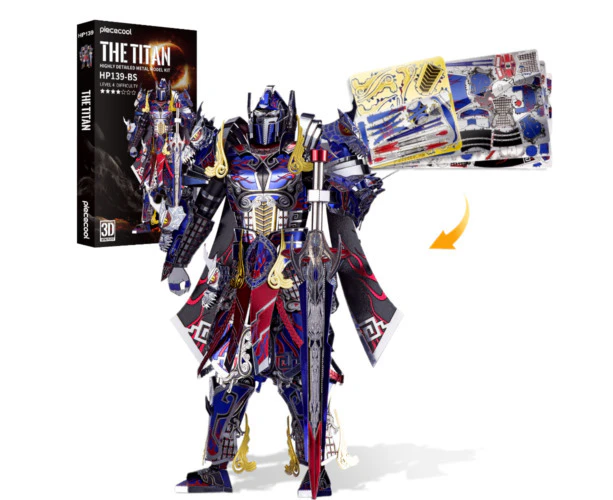 Piececool Metal Model Kits - Model Kit -The Titan - Mecha Model kit  - 3D Puzzle