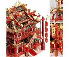 Piececool Metal Model Kits - Model Kit -Restaurant - Building Kit - 3D Puzzle - Hobby Kit