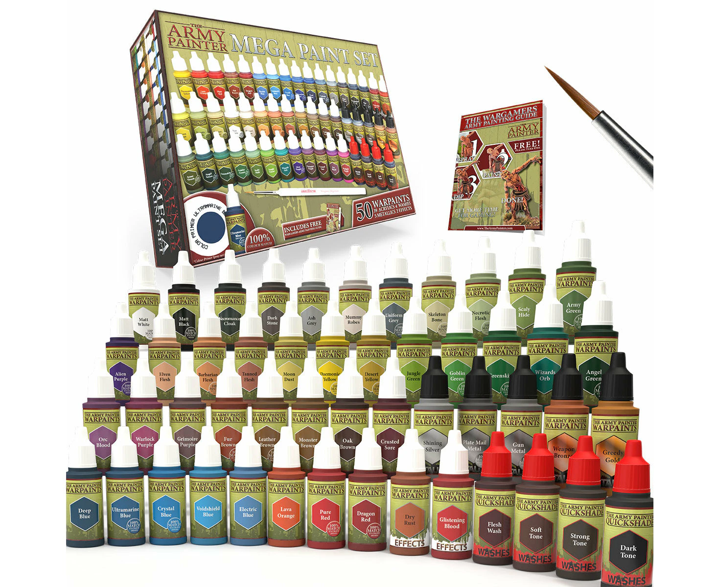 Army Painter Paint Set Warpaints Mega Paint Set