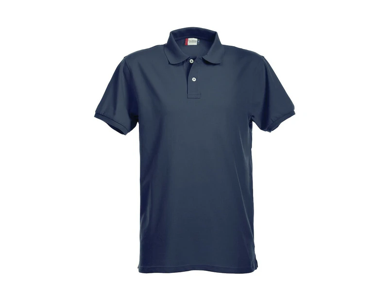 Clique Mens Premium Stretch Polo Shirt (Royal Blue) - UB1029