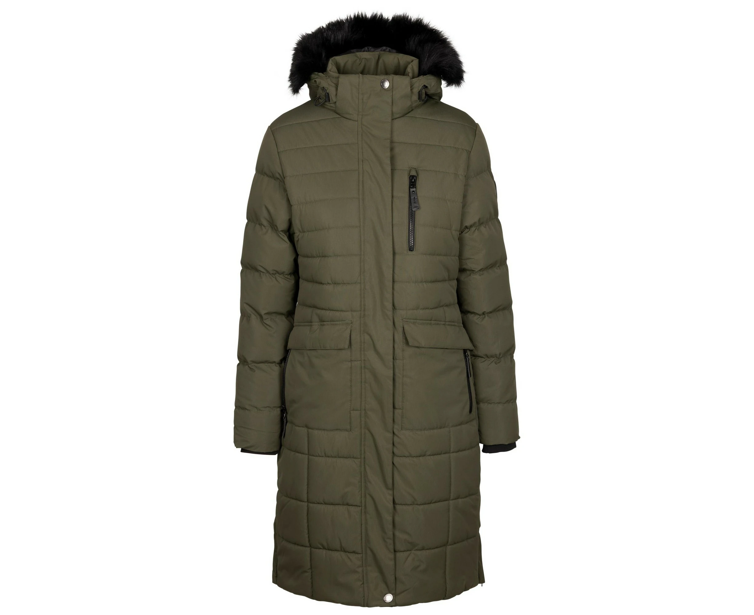 Trespass Womens Sasha Padded Jacket (Dark Vine) - TP6718