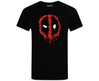 Deadpool Mens Logo T-Shirt (Black) - TV124