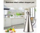 1000ml Stainless Steel Oil Dispenser for Soy Sauce and Vinegar