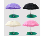 Summer Lolitas Umbrellas Parasol Lace Sun Cute Umbrellas Girly - Black