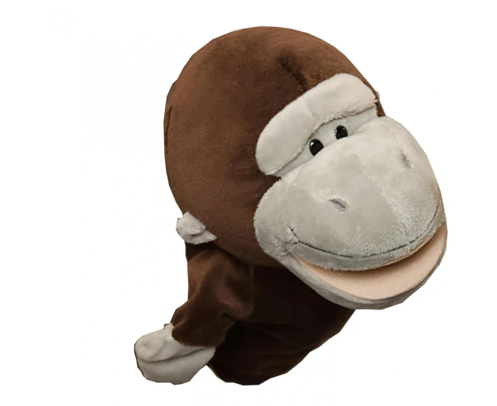 Movable Open Mouth Hand Puppets for Children, Chimpanzees