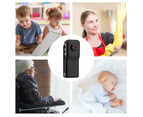 Md80 Portable Super Mini Webcam Dv Dvr Hd Camera Nanny Cam Video Camera Video Audio Recorder With Clip-On Adapter Support For Webcam Helmet Bike Bicycle Mo