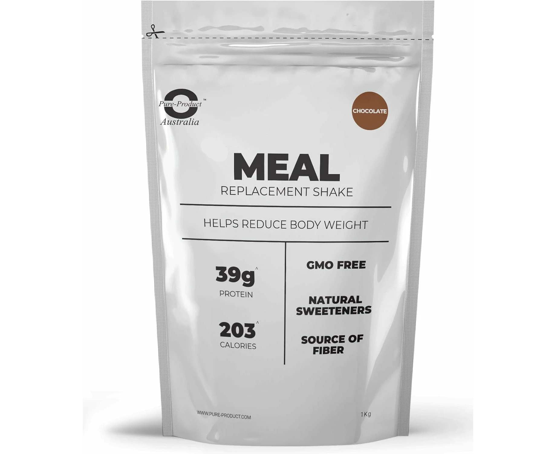 Pure Product Australia Meal Replacement Powder, Chocolate, Chocolat 2 kilograms