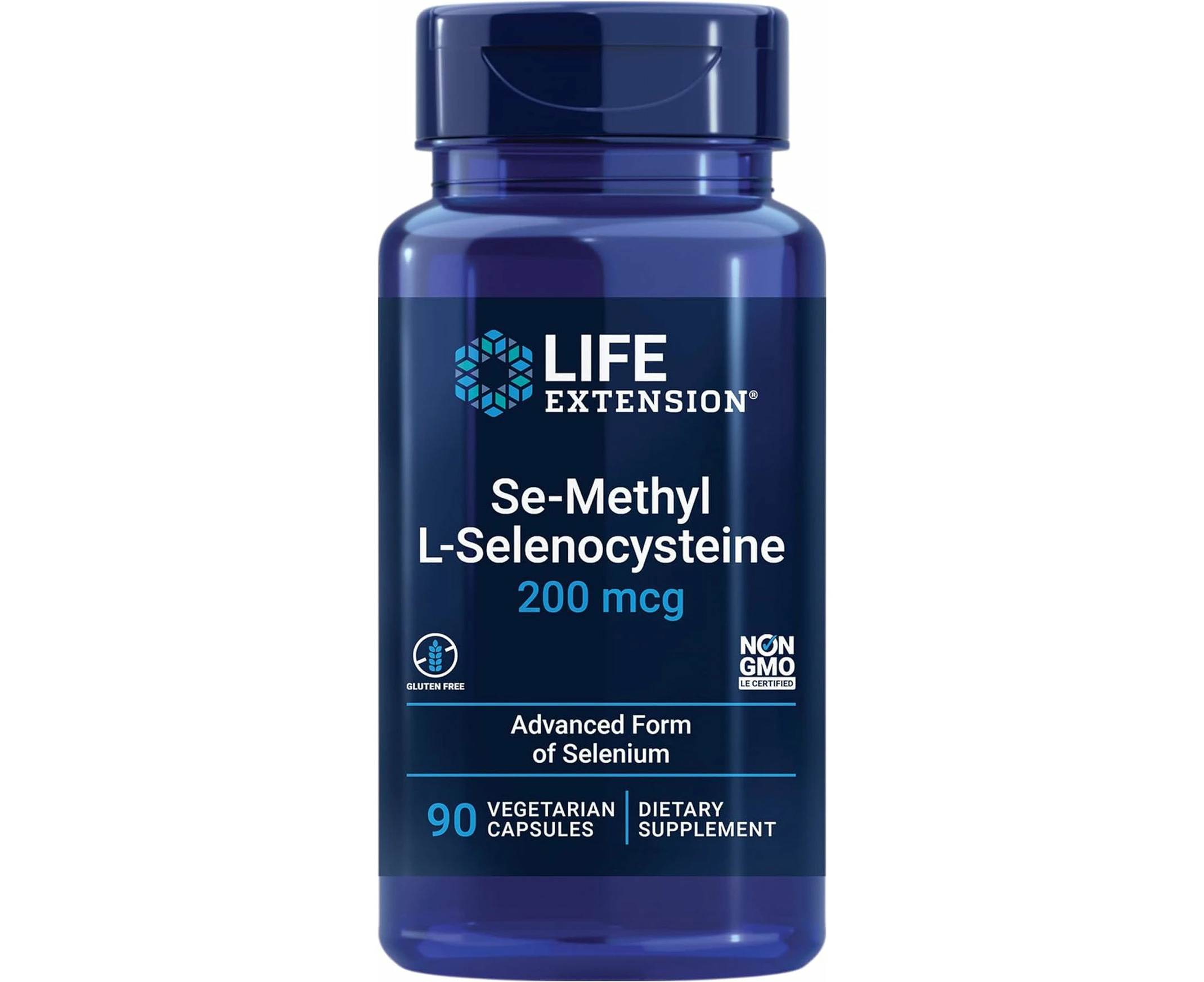 Life Extension Se-Methyl L-Selenocysteine 200 Mcg, 90 Vegetarian Capsules