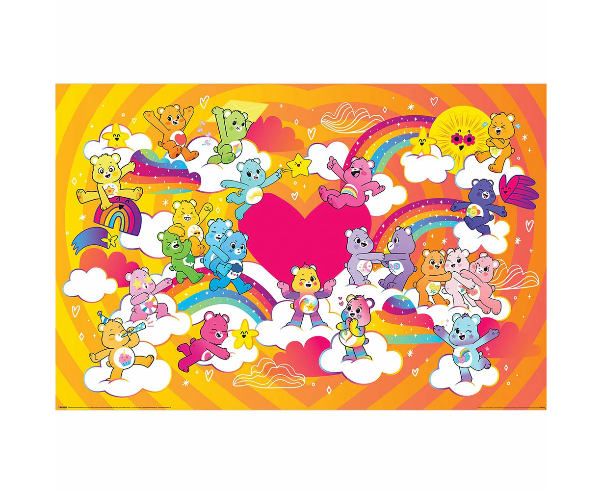 Care Bears Group Shot Poster (Multicoloured) - TA12190