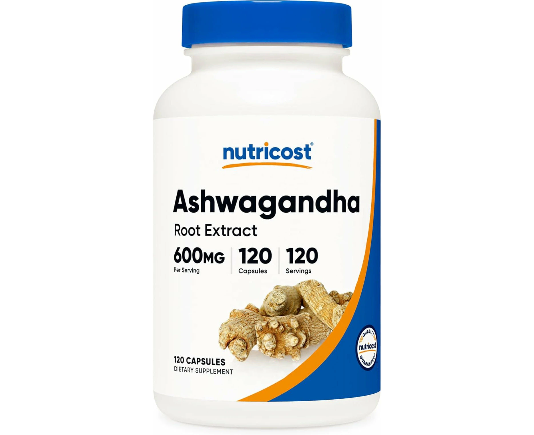 Nutricost Ashwagandha Herbal Supplement 600Mg, Healthy Stress Response - Ashwagandha Root