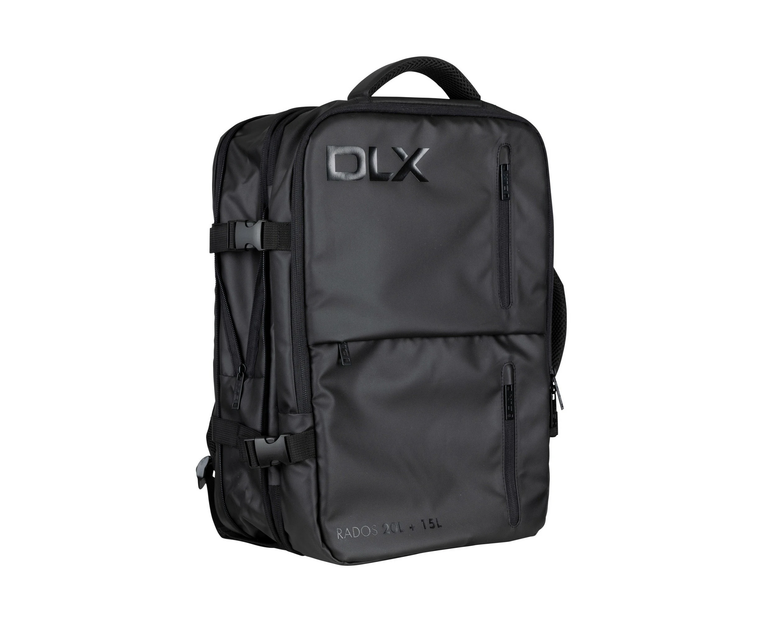 Trespass Rados DLX Travel Rucksack (Black) - TP6692