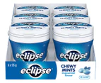 6 x Eclipse Chewy Mints Bottle Peppermint 93g