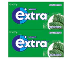 24 x Wrigley's Extra Sugar-Free Chewing Gum Spearmint