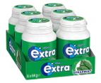 6 x Extra Sugarfree Gum Spearmint 64g